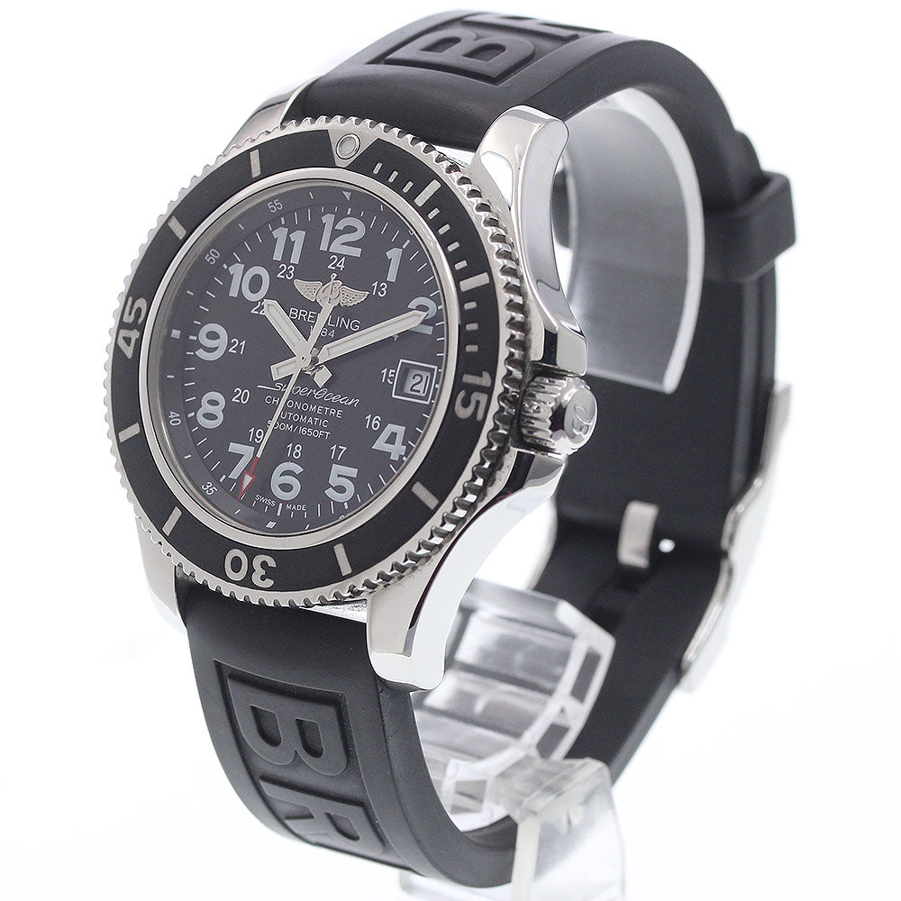 BREITLING Super Ocean II 42 A17365 Date black Dial Automatic Men's Watch_934156