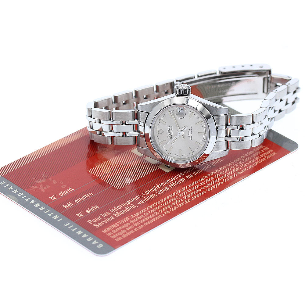 TUDOR Princess Date 92500 Silver Dial Automatic Ladies Watch_934176