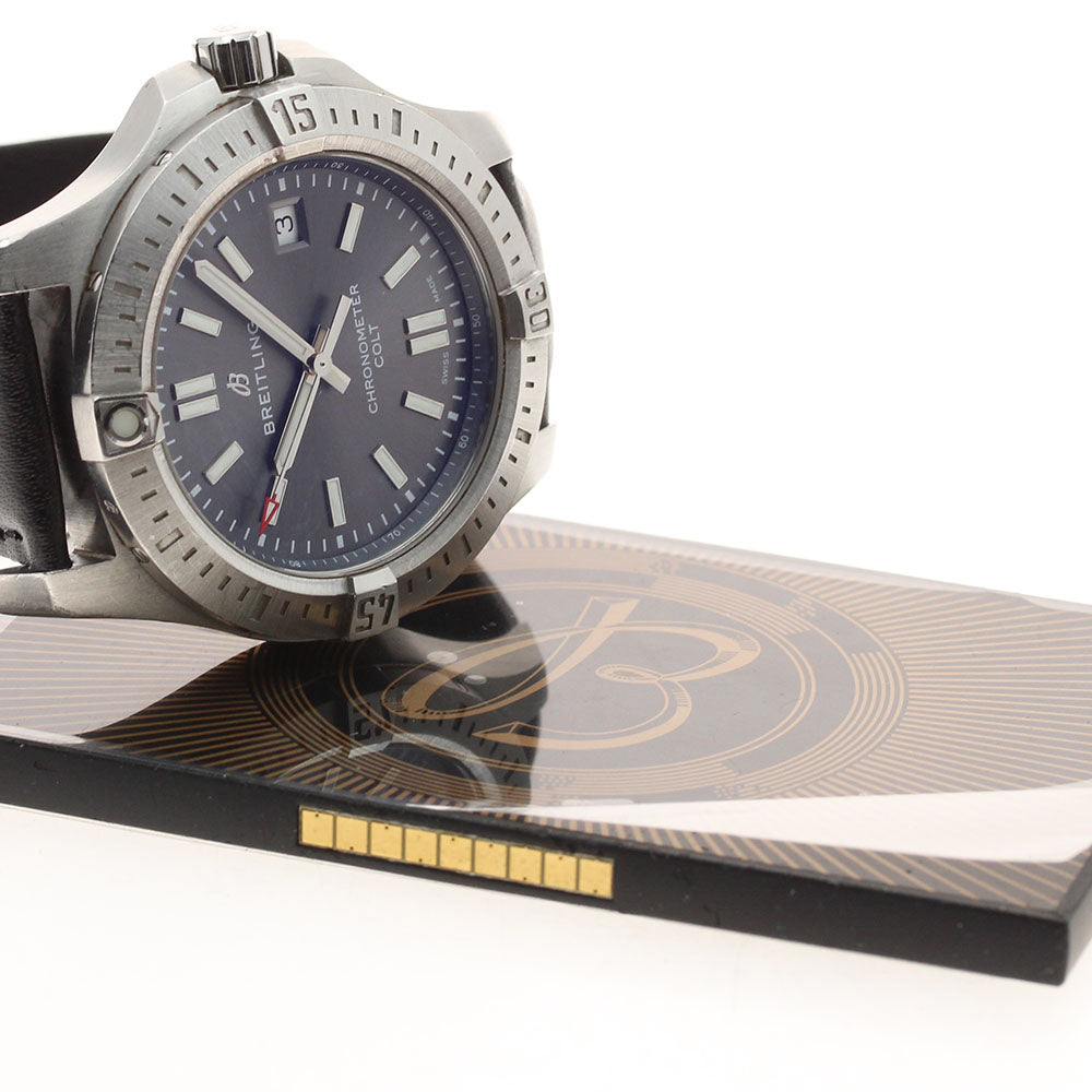 BREITLING Colt A17313 Date chronometer gray Dial Automatic Men's Watch_934198