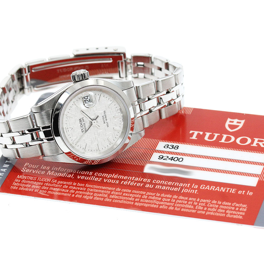 TUDOR Princess 92400 Date Silver Dial Automatic Ladies Watch_934224