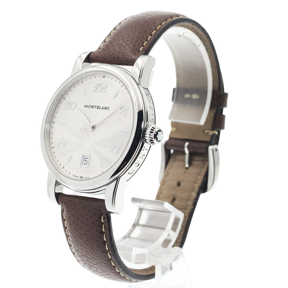 MONTBLANC Meisterstück Stardate 7189 Silver Dial Quartz Men's Watch_934292