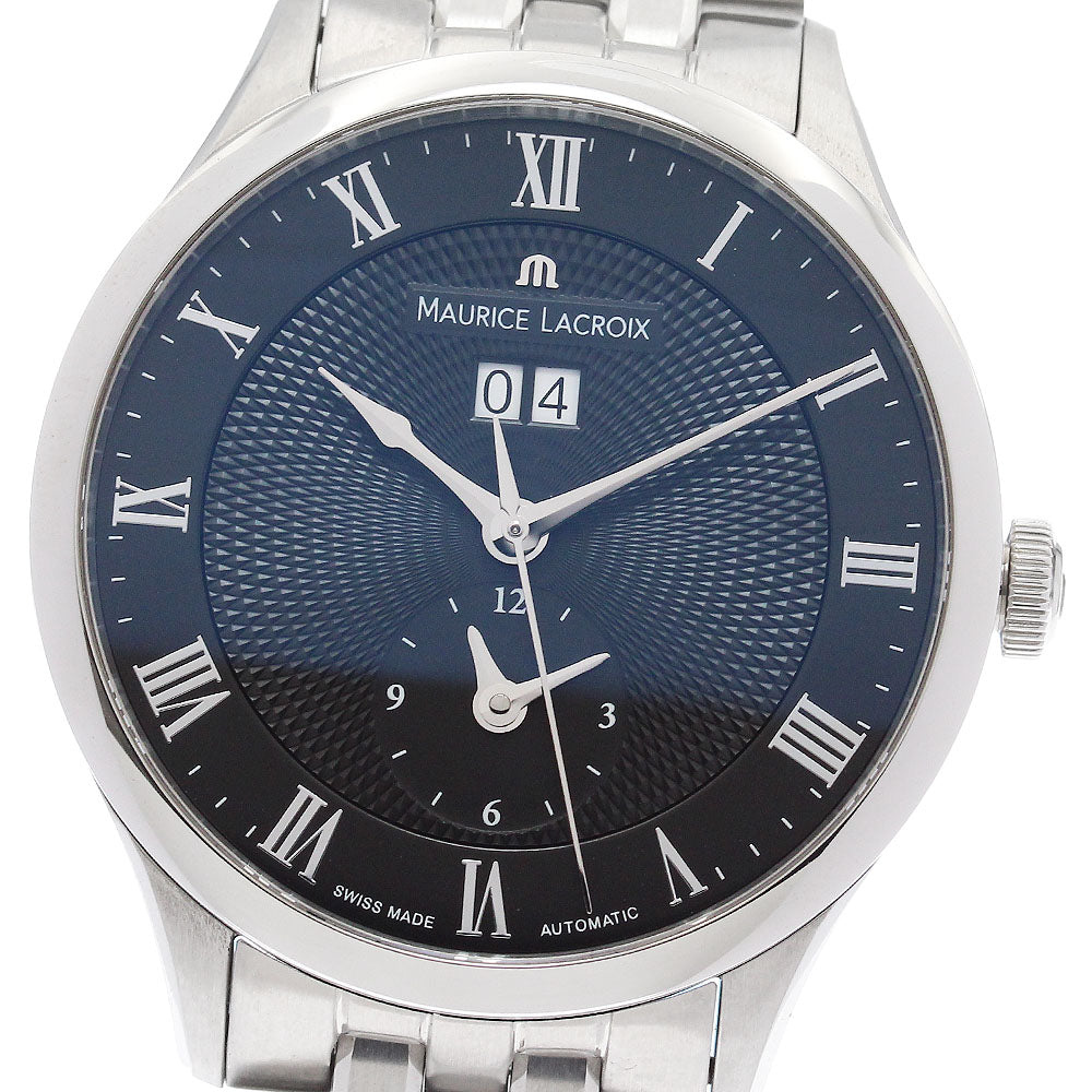 MAURICE LACROIX Masterpiece MP6707-SS002-310 GMT black Dial Men's Watch_934294