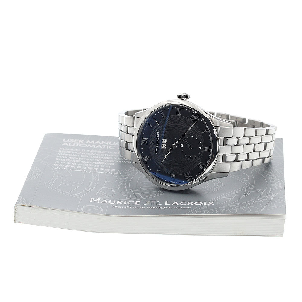 MAURICE LACROIX Masterpiece MP6707-SS002-310 Grand Date GMT Automatic_934297