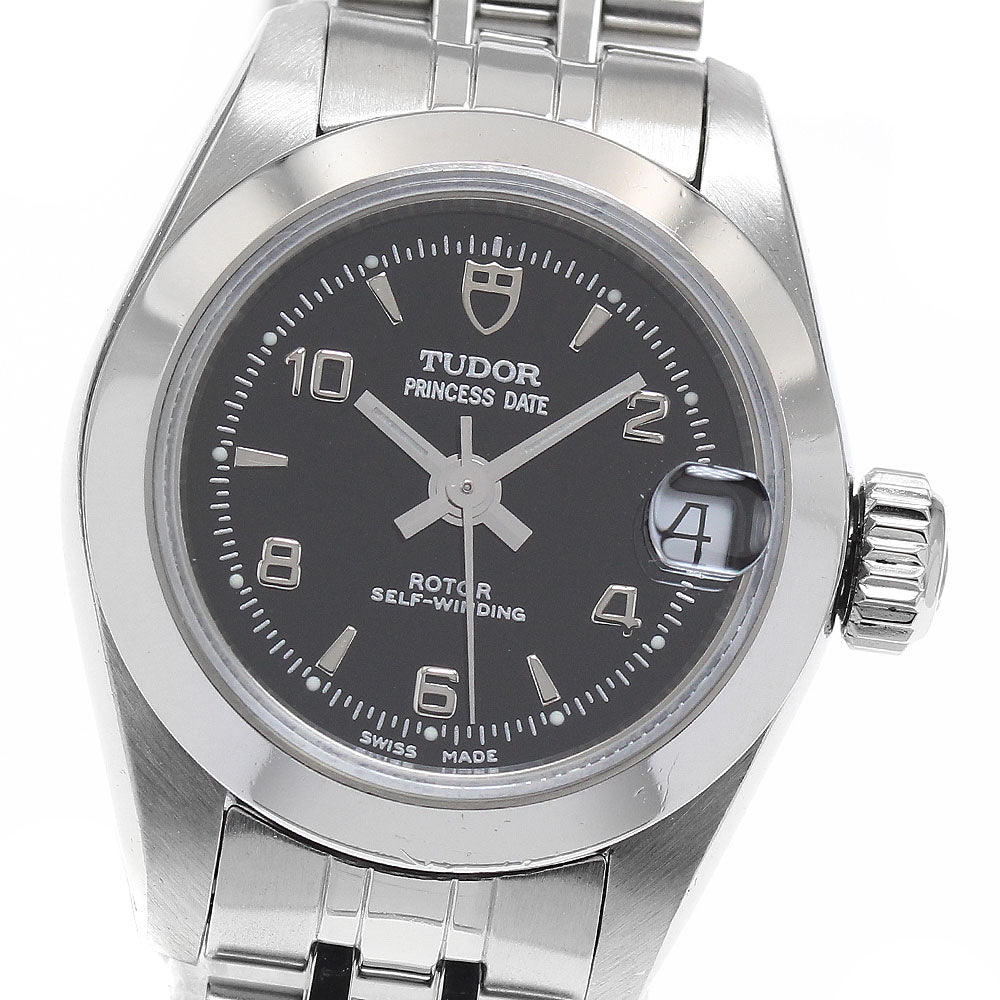 TUDOR Princess Date 92500 black Dial Automatic Ladies Watch_934306
