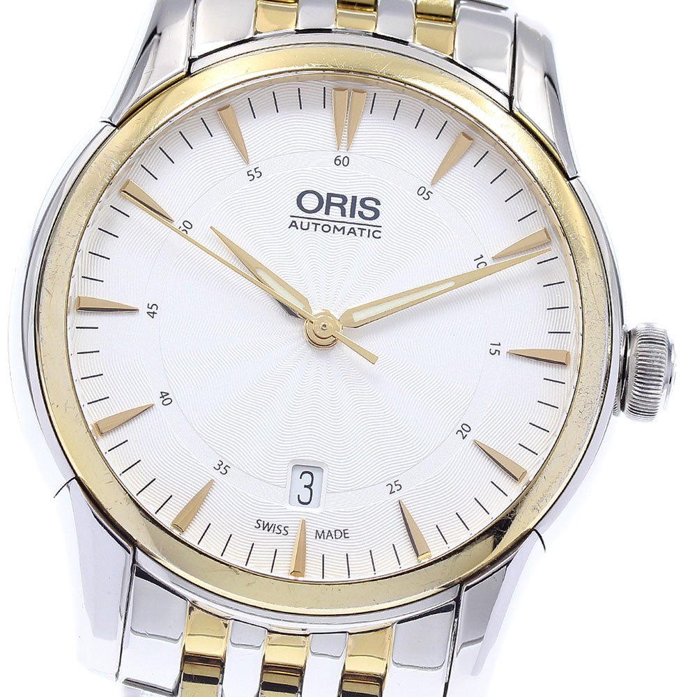 ORIS Artelier 7670 Date Silver Dial Automatic Men's Watch_934308