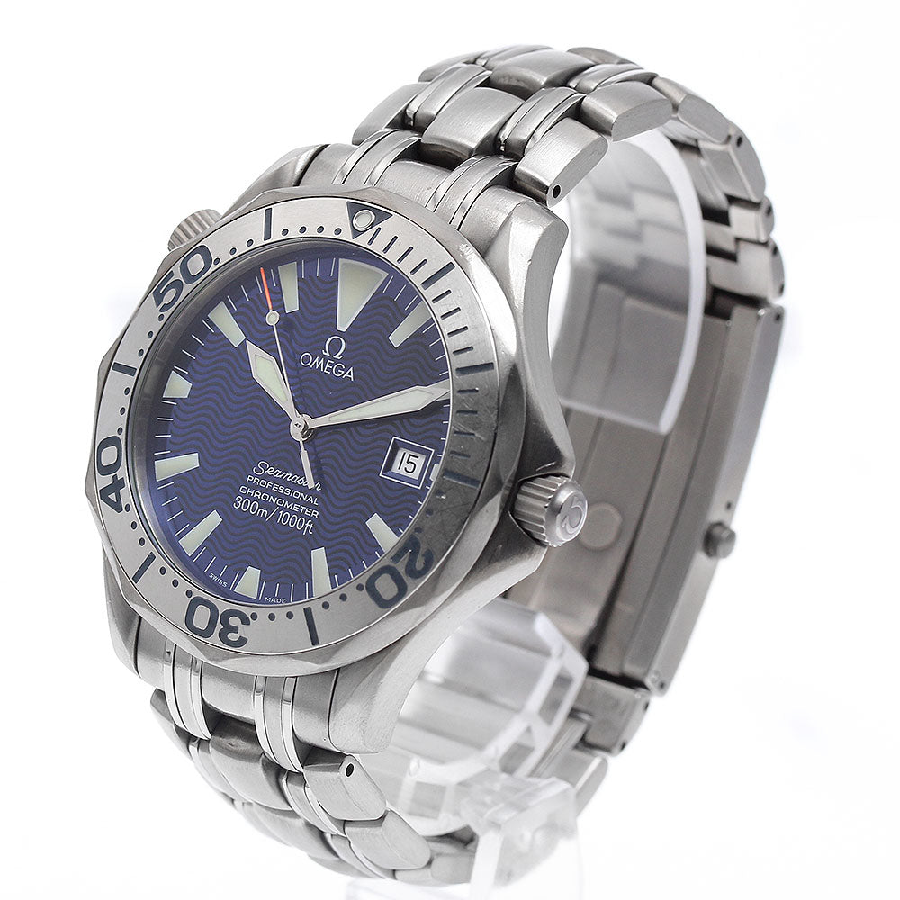 OMEGA Seamaster300 2231.80 Date blue Dial Automatic Men's Watch_934373