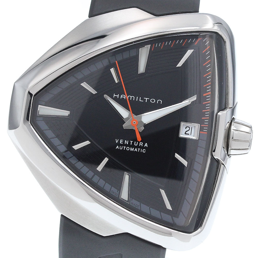 HAMILTON Ventura Elvis 80 H245550 Date black Dial Automatic Men's Watch_934403