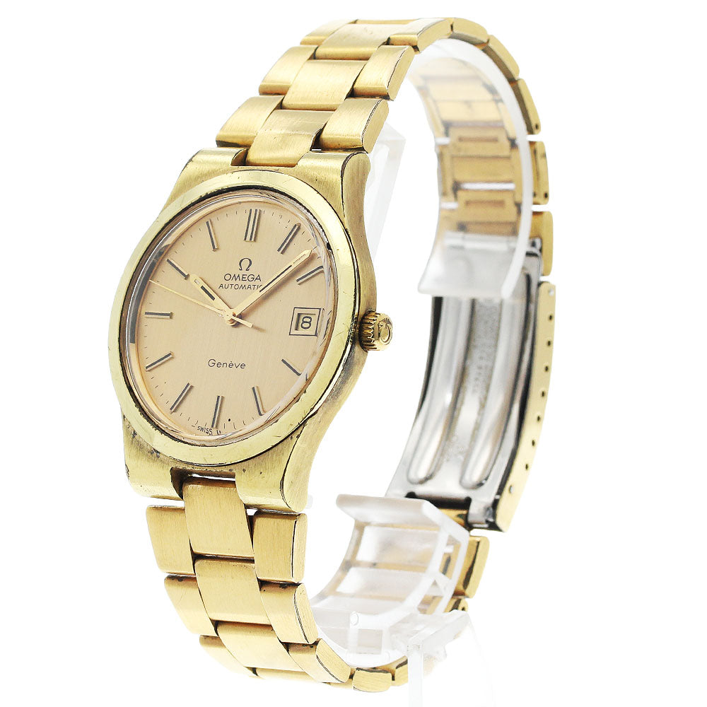 OMEGA Geneve 166.0173/366.0832 Date Cal.1012 gold Dial Automatic Men's_934409