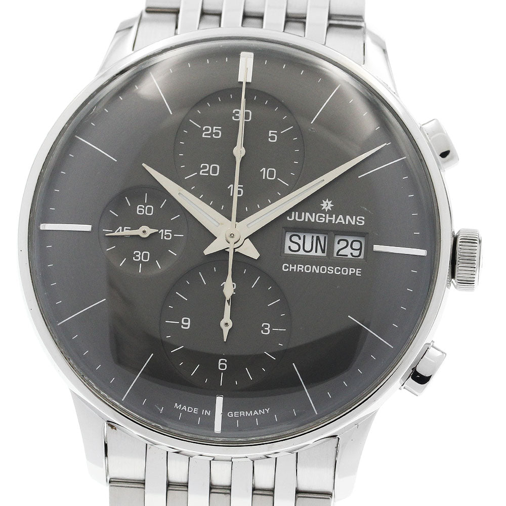 JUNGHANS Meister chronoscope 027/4324 day date Automatic Men's Watch_934425