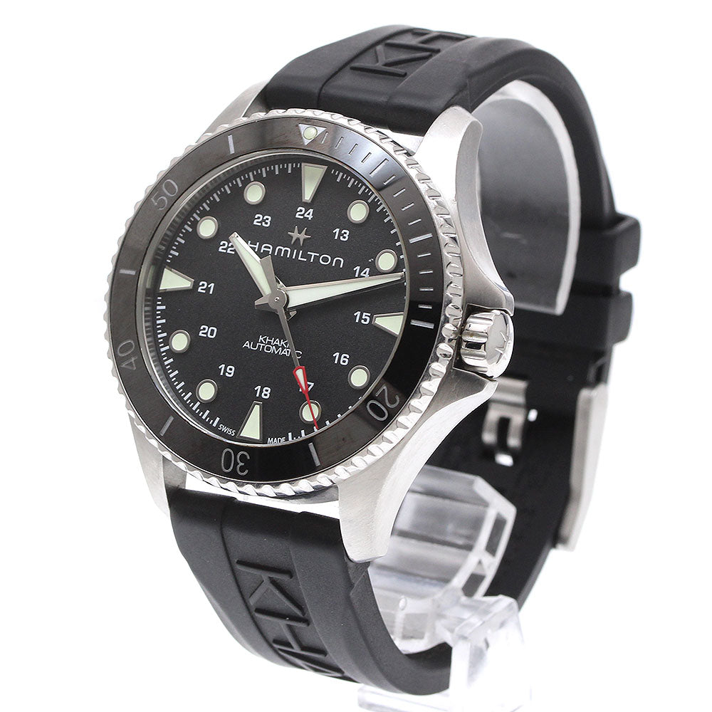 HAMILTON Khaki navy scuba auto H825150 black Dial Automatic Men's Watch_934427