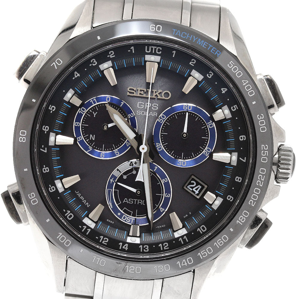 SEIKO Astron SBXB099/8X82-0AN0-1 GPS Solar Powered Radio Men's Watch_934432