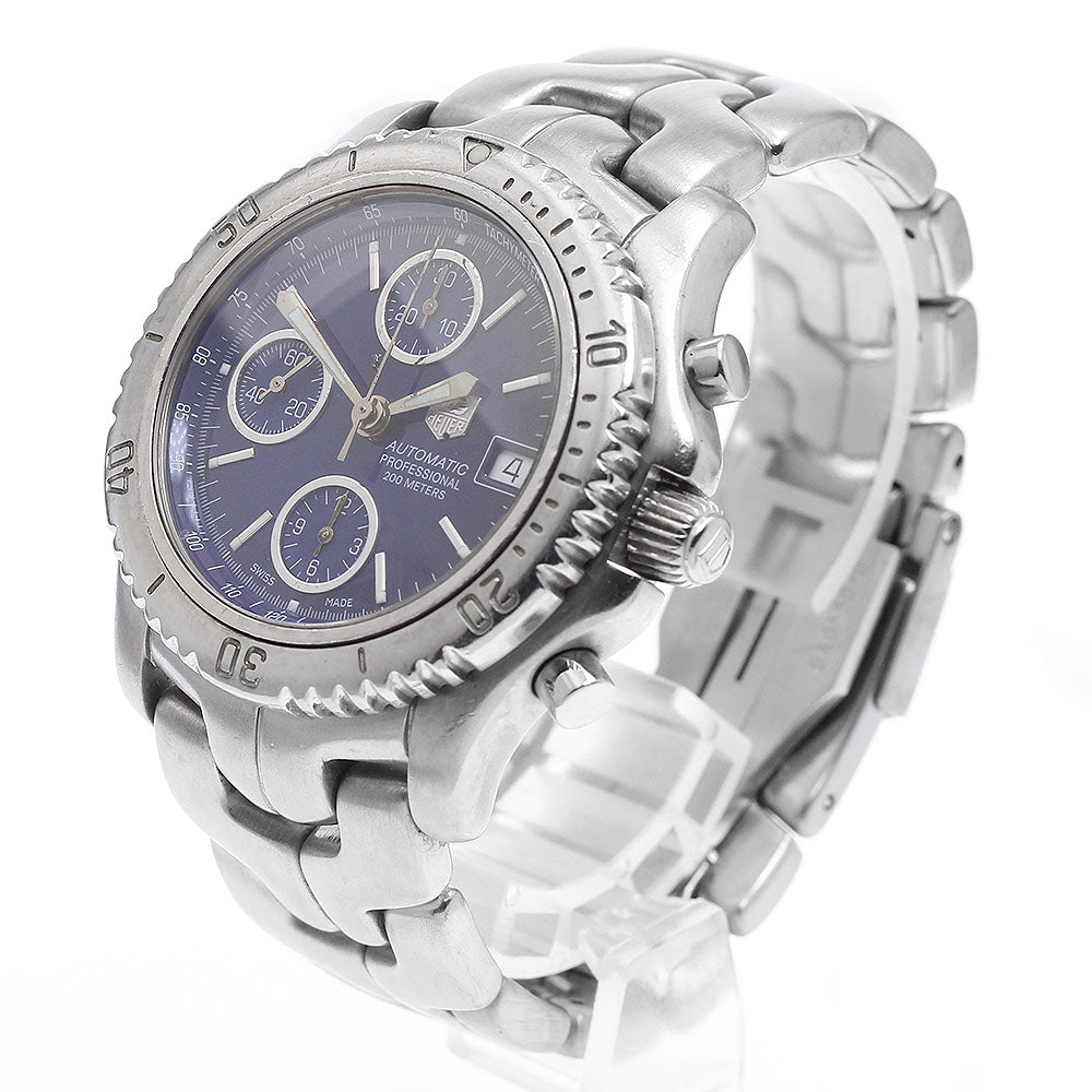 TAG HEUER Link CT2110 Date Chronograph Navy Dial Automatic Men's Watch_934444