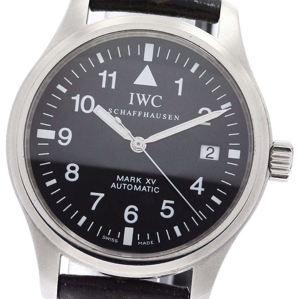 IWC SCHAFFHAUSEN Pilot watch Mark XV IW325301 Date Automatic Men's Watch_934447