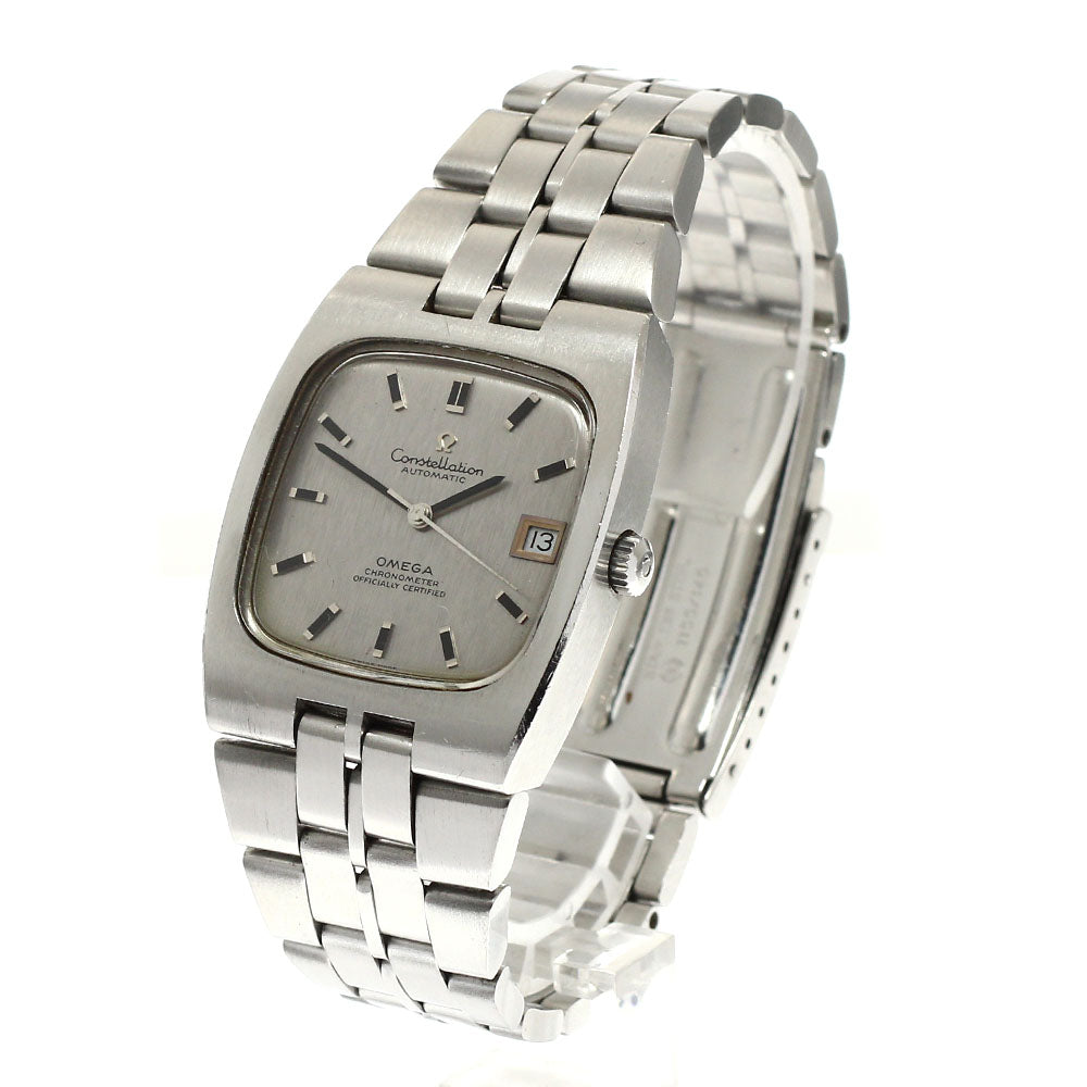 OMEGA Constellation Square Date Silver Dial Automatic Men's Watch_934477