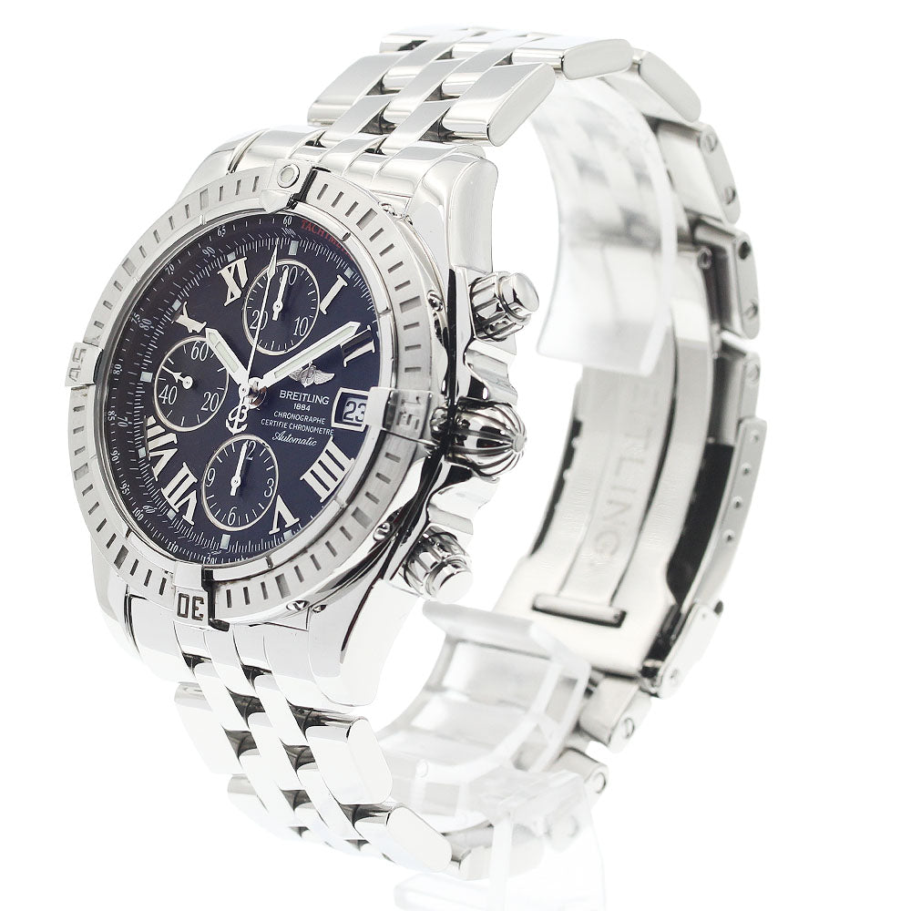 BREITLING Chronomat Evolution A13356 black Dial Automatic Men's Watch_934505