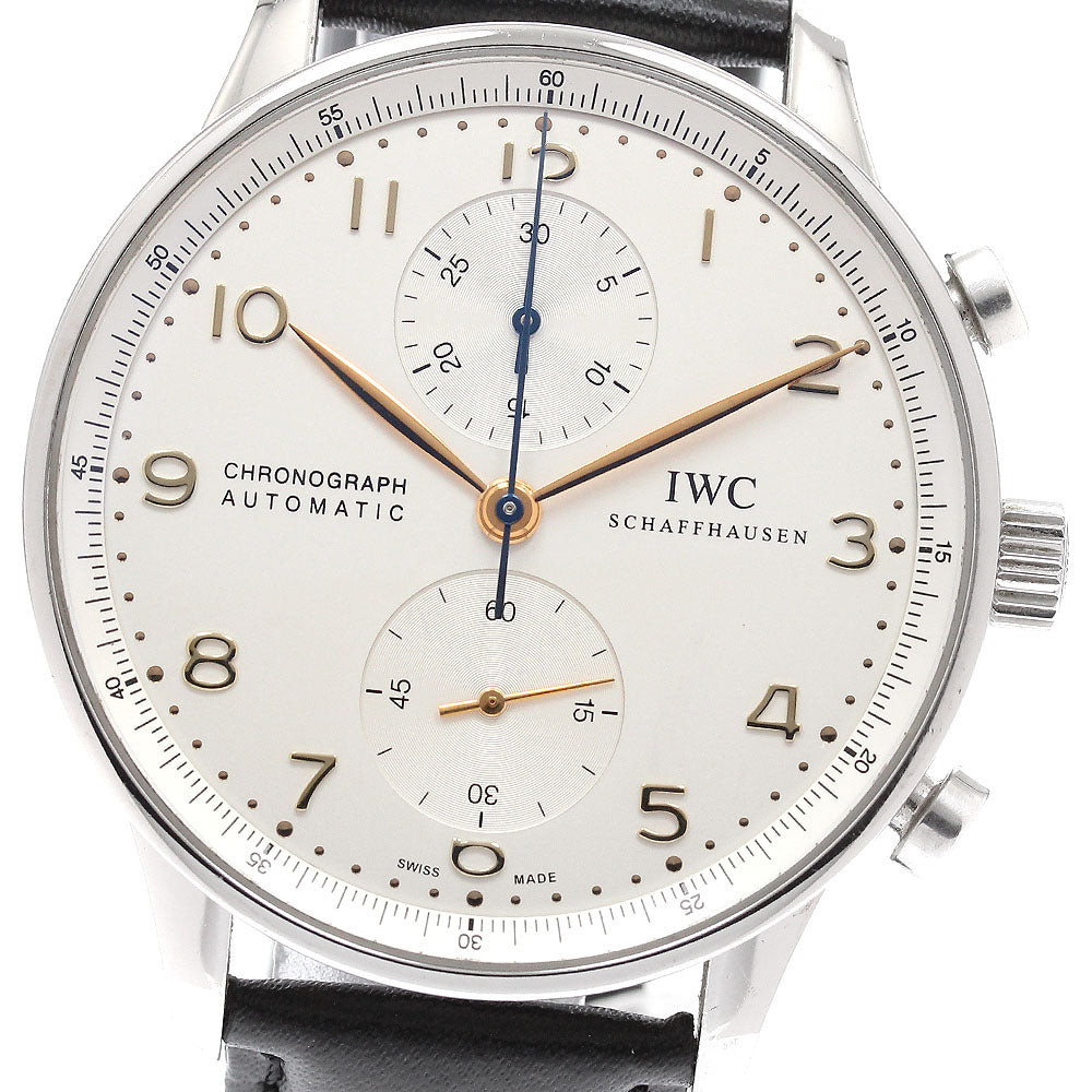IWC SCHAFFHAUSEN Portugese IW371445 Chronograph Automatic Men's_934534