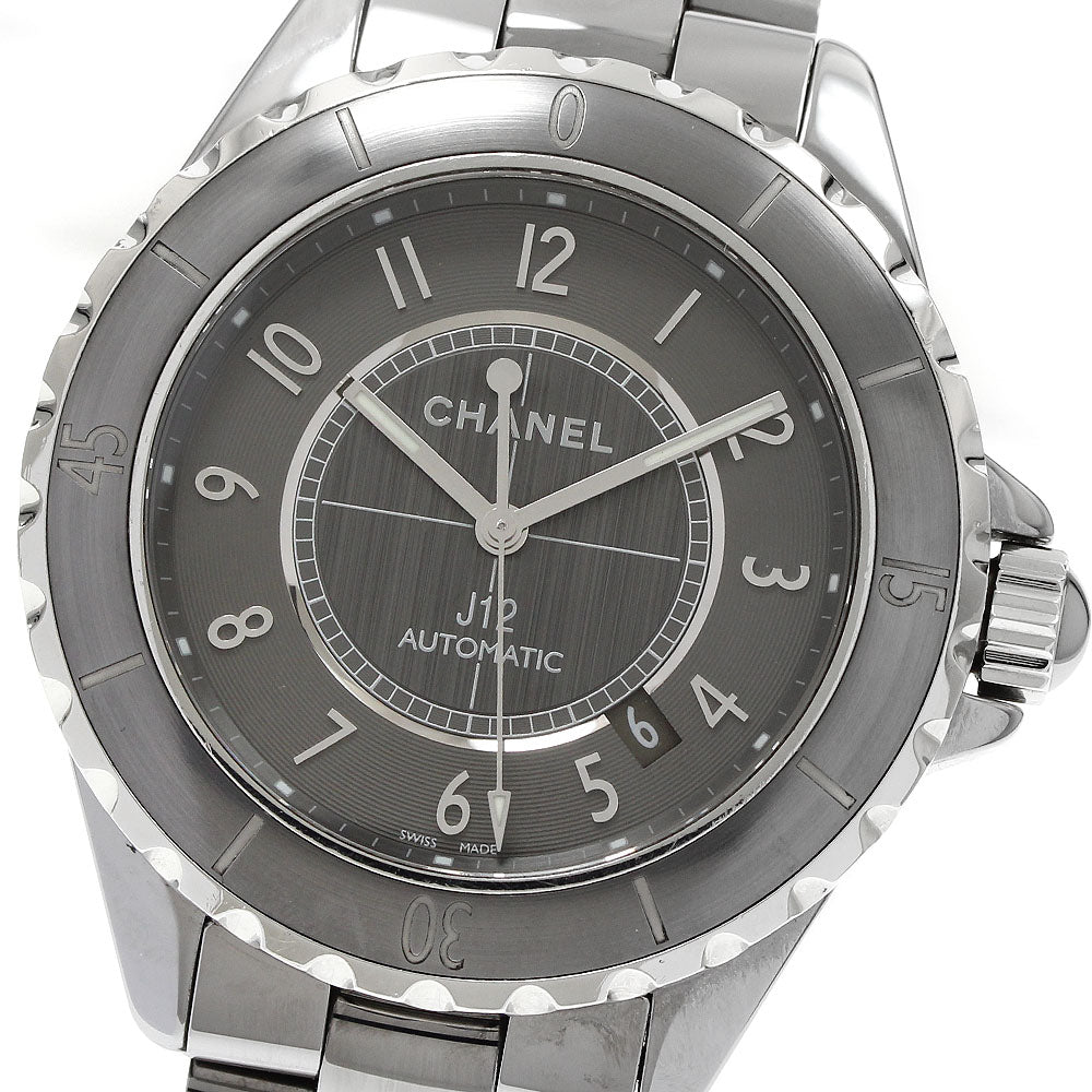 CHANEL J12 Chromatic 41MM H2934 Date gray Dial Automatic Men's Watch_934536