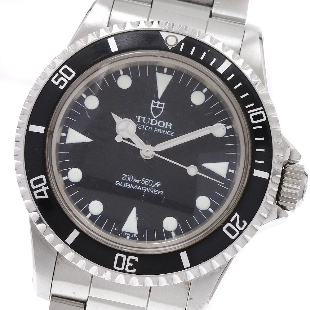 TUDOR Oyster Prince Submariner 94010 black Dial Automatic Men's Watch_934543