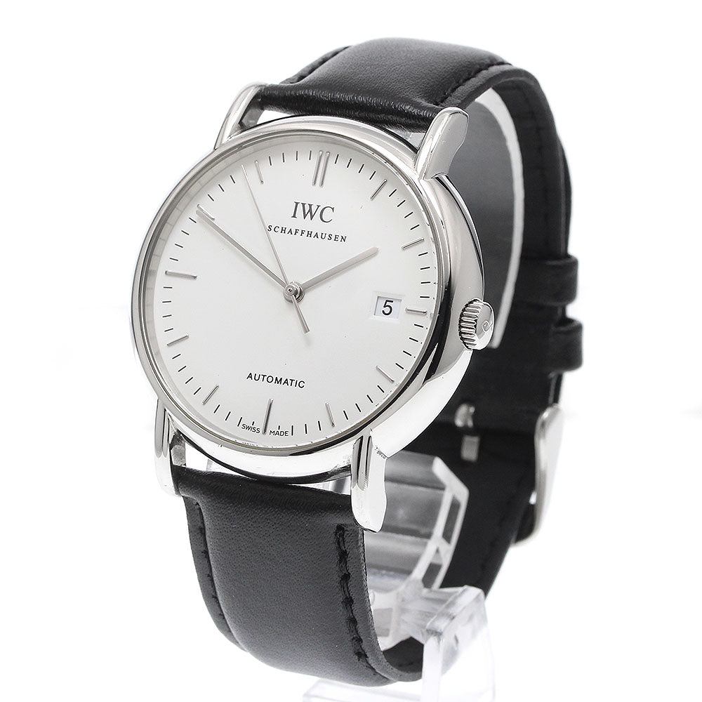 IWC SCHAFFHAUSEN Portofino IW353301 Date white Dial Automatic Men's Watch_934547