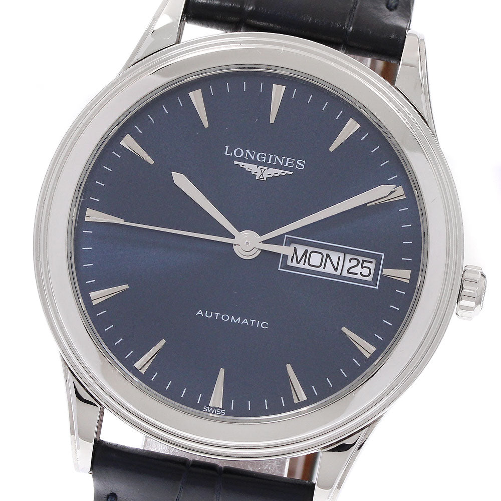 LONGINES Flagship L4.899.4 Day date Navy Dial Automatic Men's Watch_934575