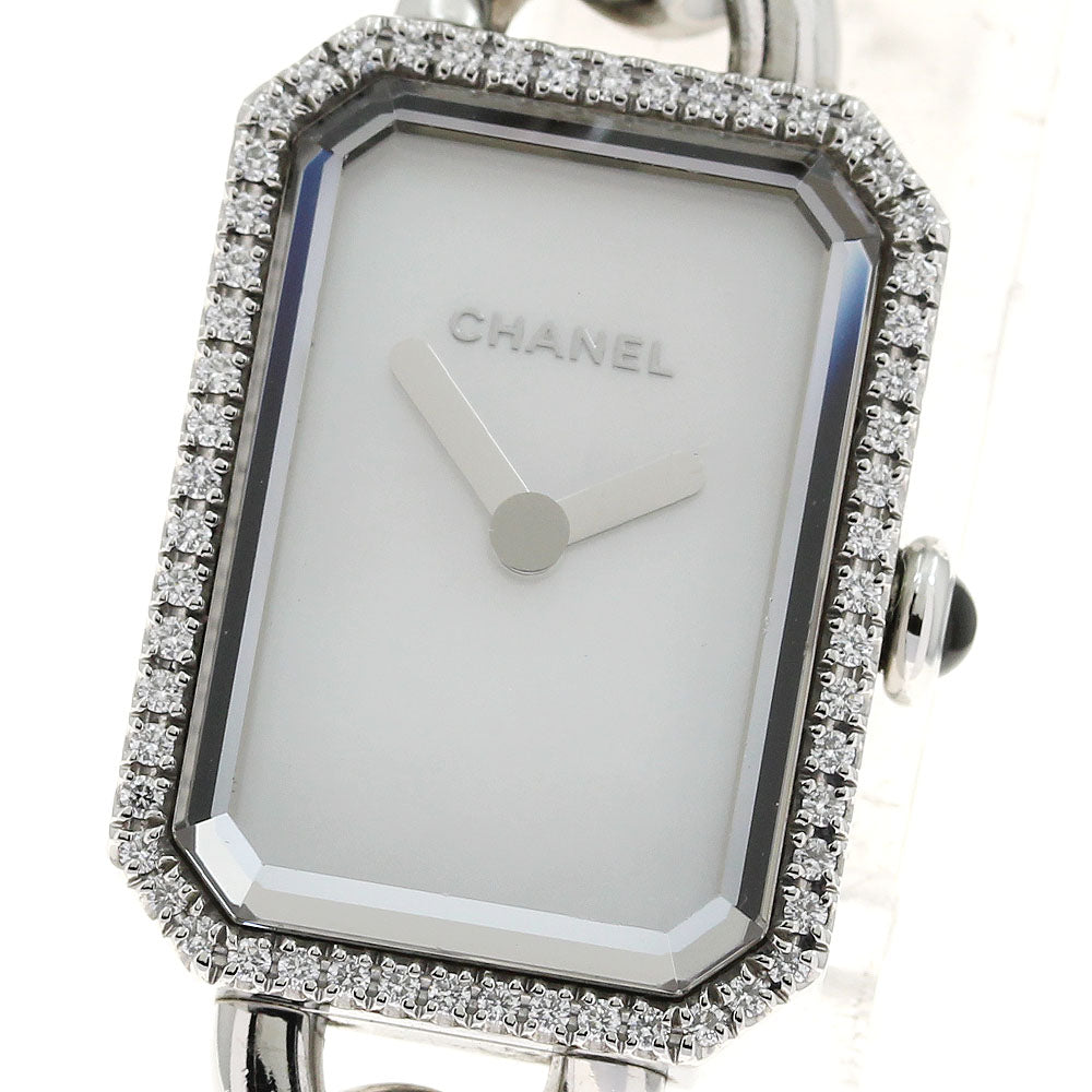 CHANEL Premiere H3253 Diamond Bezel White shell Dial Quartz Ladies Watch_934584
