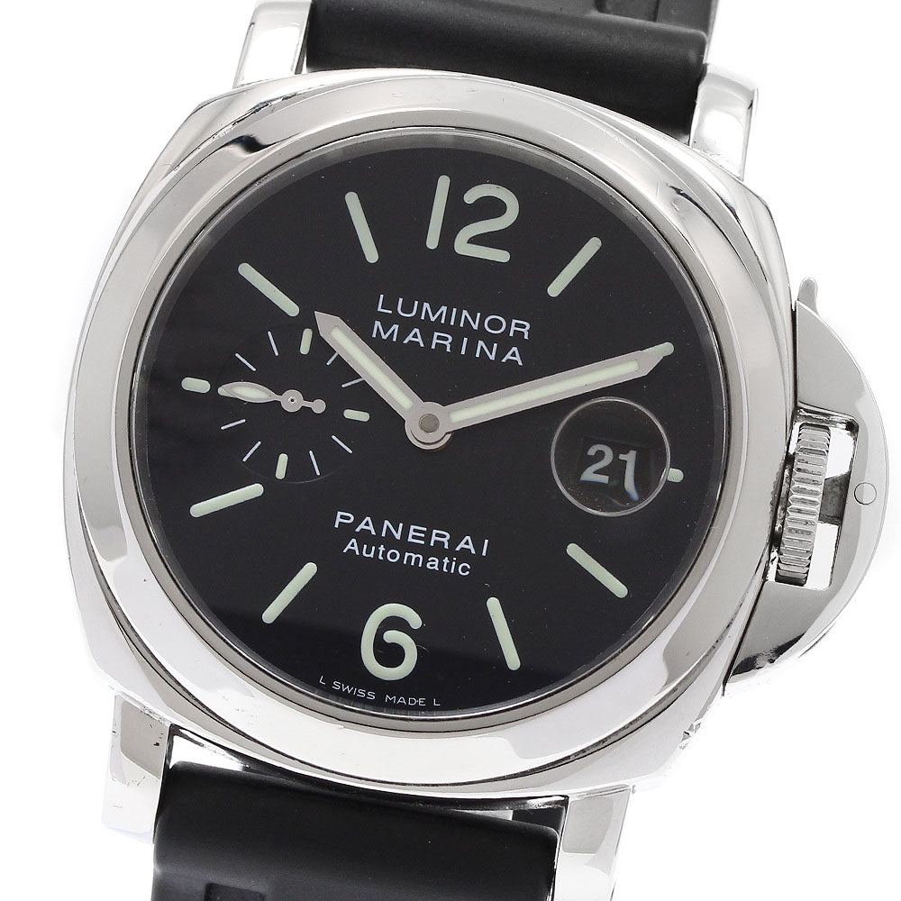 PANERAI Luminor Marina PAM00104 Small Second Date Automatic Men's Watch_934613