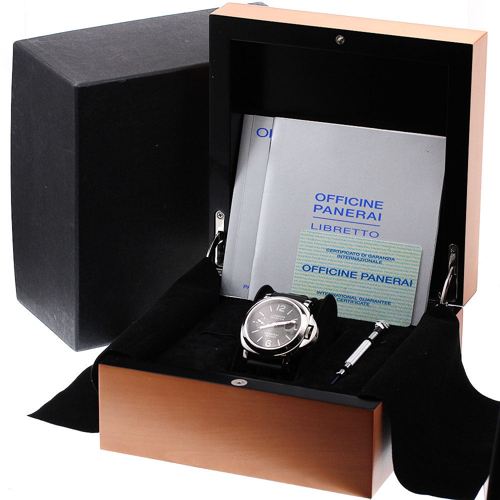 PANERAI Luminor Marina PAM00104 Small Second Date Automatic Men's Watch_934613