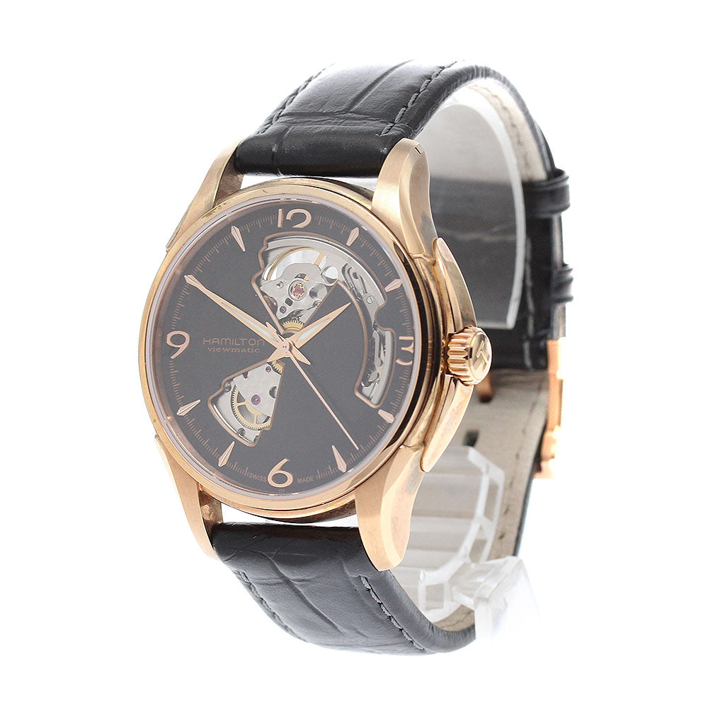 HAMILTON Jazz master H325751 Open heart black Dial Automatic Men's Watch_934637