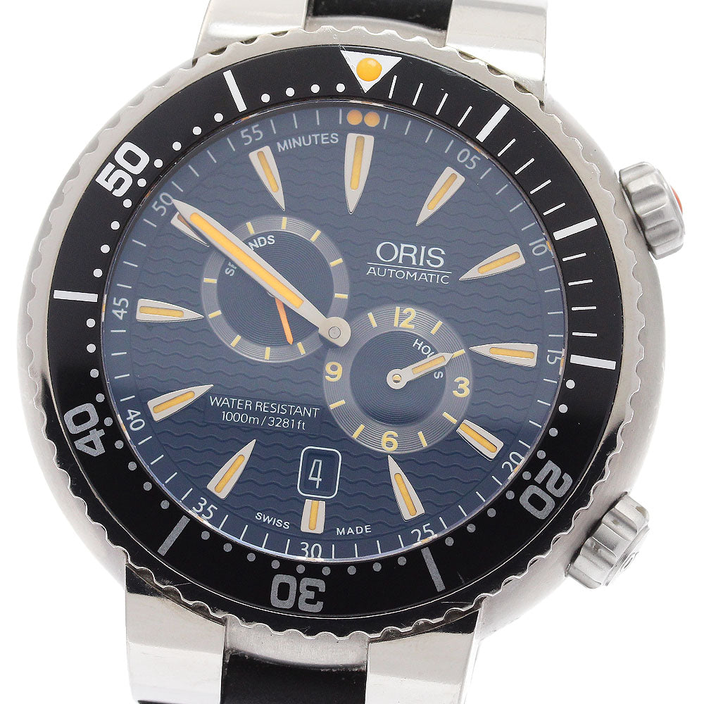 ORIS Diver's Regulator 7610 Date black Dial Automatic Men's Watch_934665