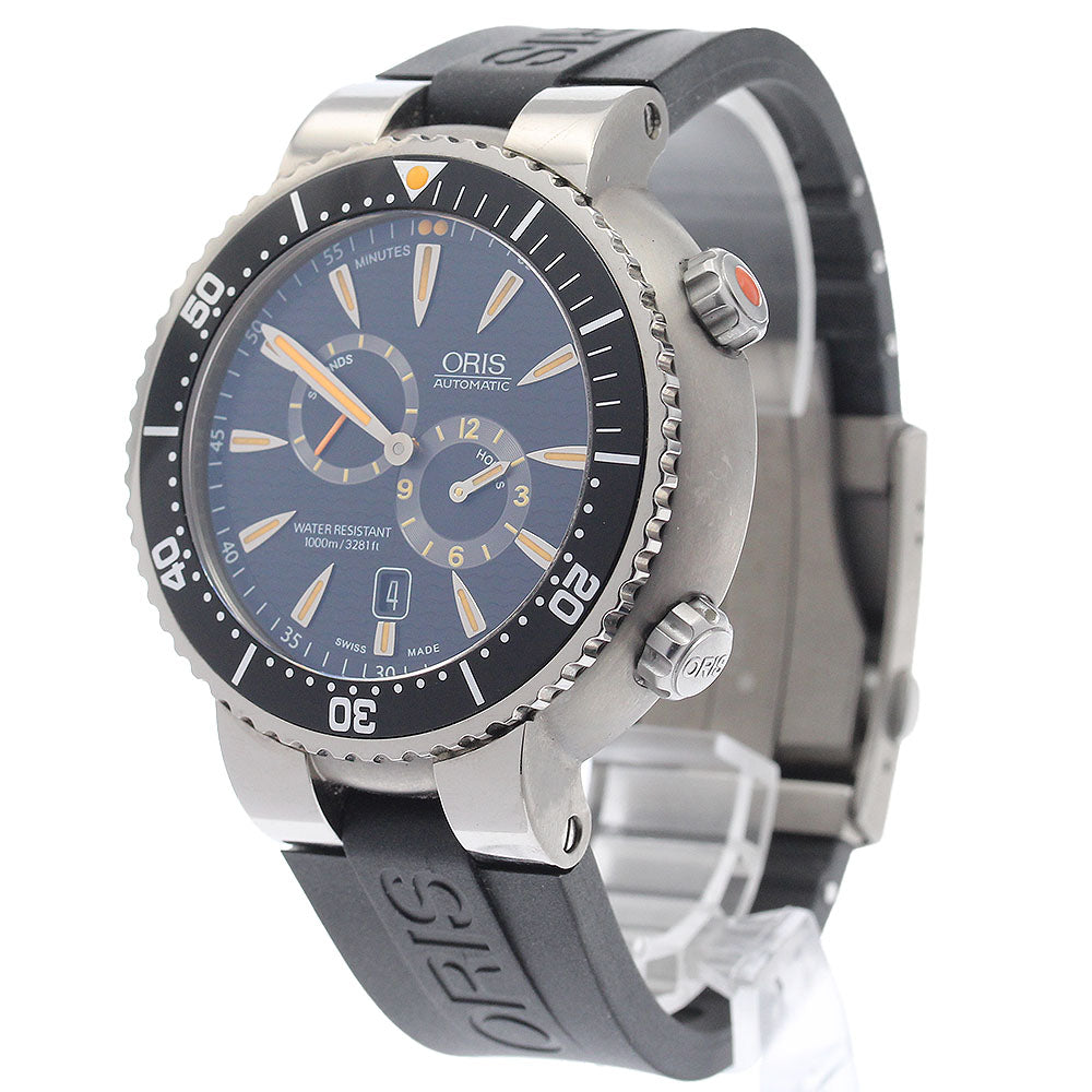 ORIS Diver's Regulator 7610 Date black Dial Automatic Men's Watch_934665