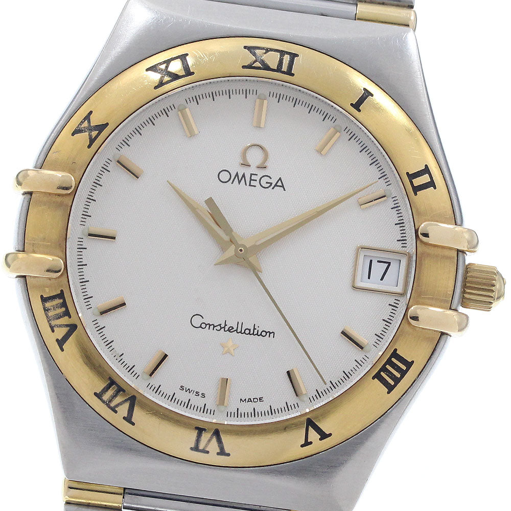 OMEGA Constellation 1312.30 date half bar white Dial Quartz Men's Watch_934673