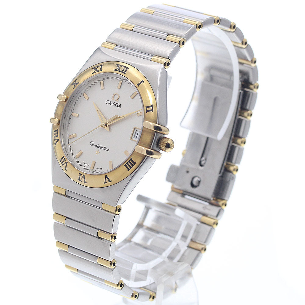 OMEGA Constellation 1312.30 date half bar white Dial Quartz Men's Watch_934673