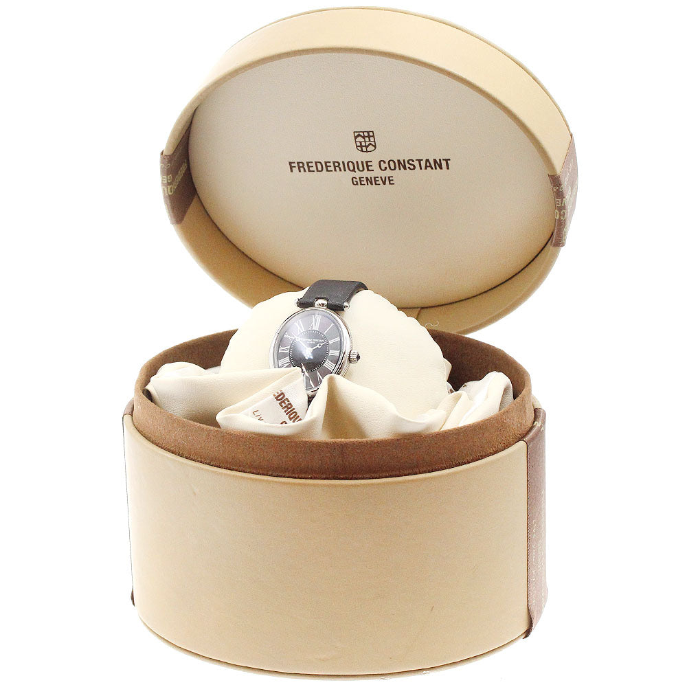 FREDERIQUE CONSTANT Art deco FC-200X2V/VD25/26 Black shell Dial Quartz Ladies Watch_934677