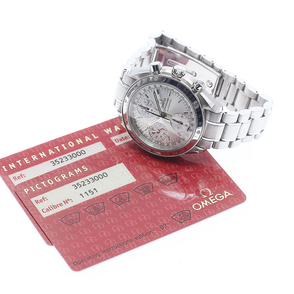 OMEGA Speedmaster 3523.30 Triple calendar Silver Dial Automatic Men's_934685