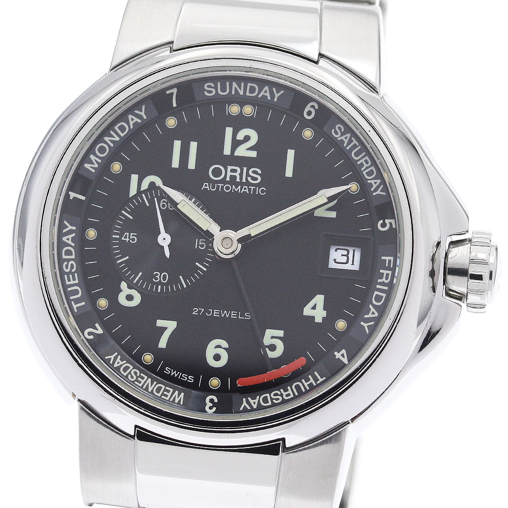 ORIS 7496 Day-Date Small Second black Dial Automatic Men's Watch_934729