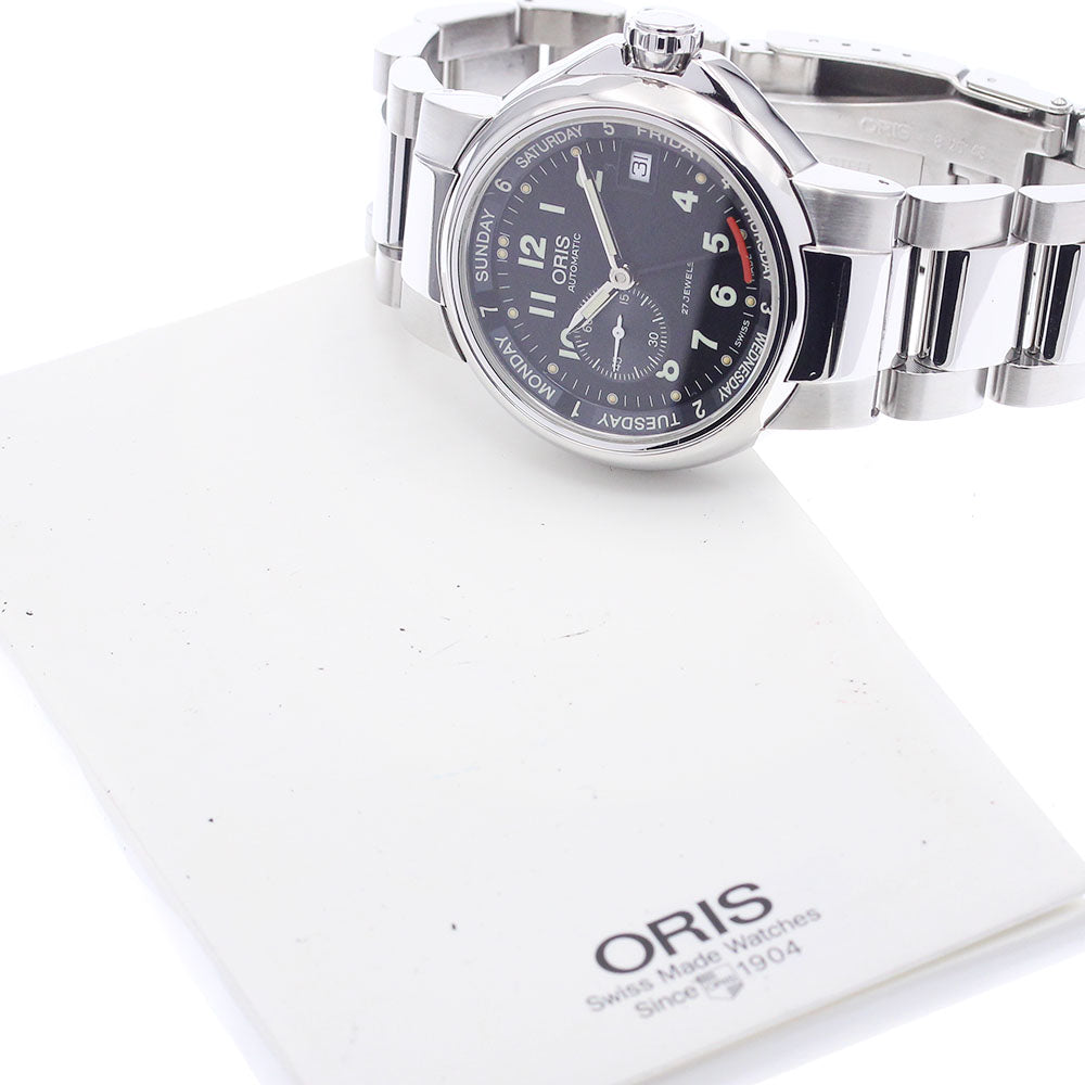 ORIS 7496 Day-Date Small Second black Dial Automatic Men's Watch_934729