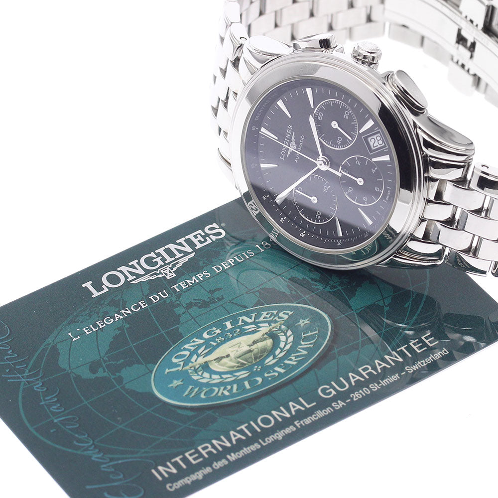 LONGINES Flagship L4.718.4 Chronograph black Dial Automatic Men's Watch_934730
