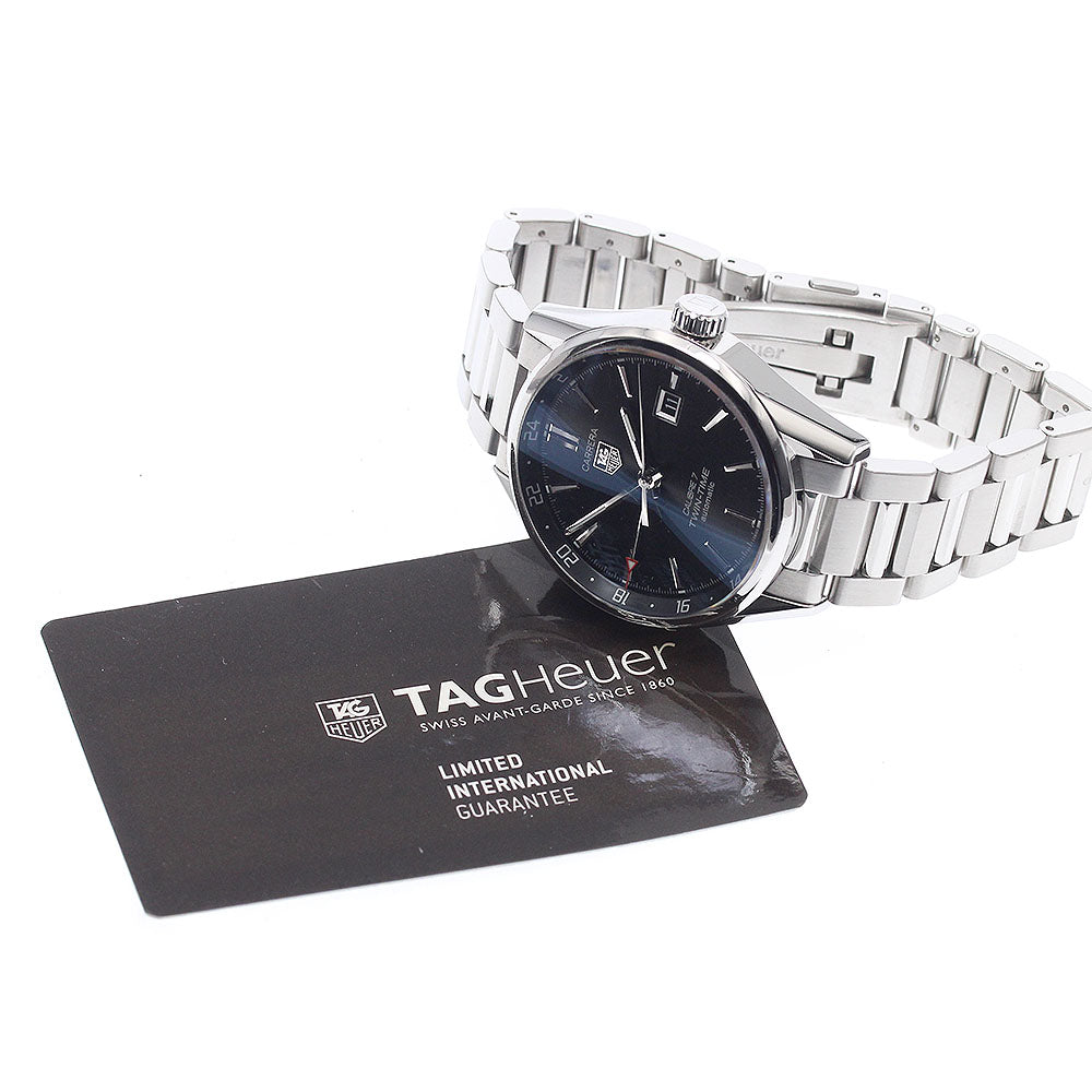 TAG HEUER Carrera caliber 7 WAR2010-1 Twin time Automatic Men's Watch_934755