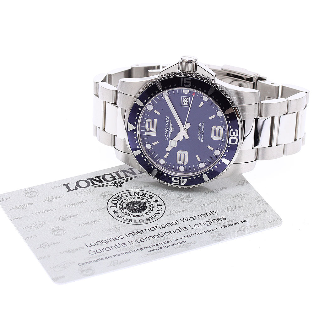 LONGINES Hydro Conquest L3.742.4 Date Navy Dial Automatic Men's Watch_934761