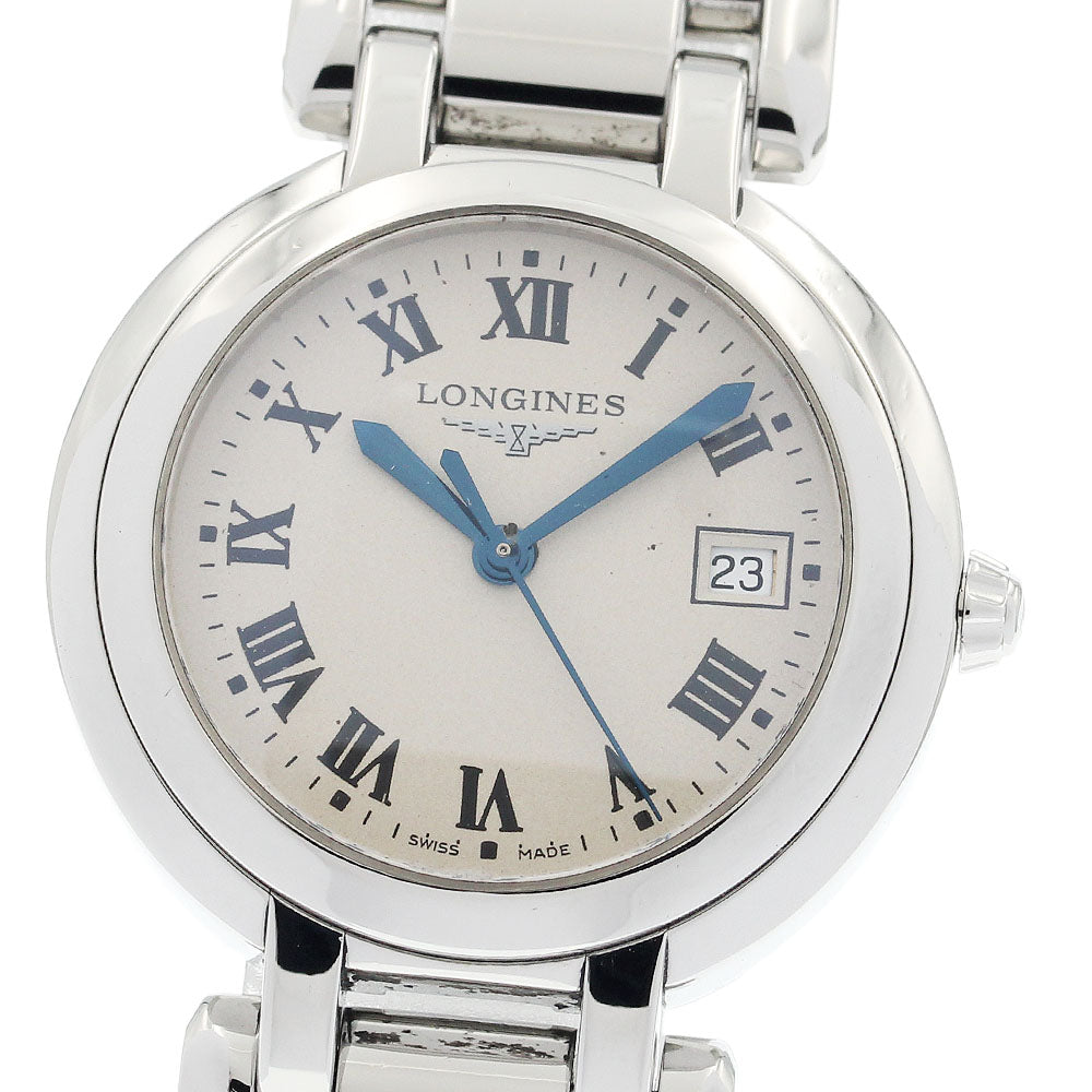 LONGINES Primaluna L8.112.4 Date beige Dial Quartz Ladies Watch_934765