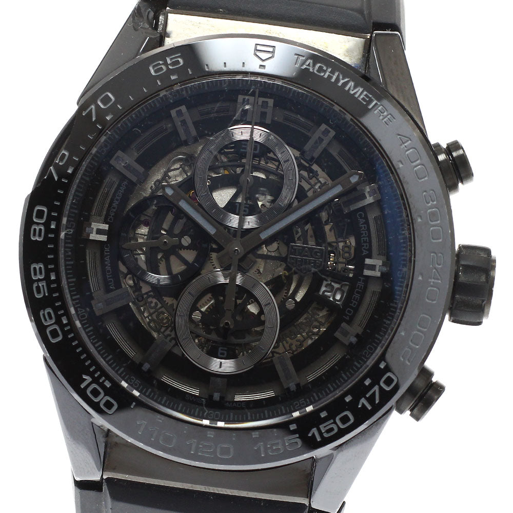 TAG HEUER Carrera CAR2A90 Caliber Heuer 01 skeleton Dial Automatic Men's Watch_934777