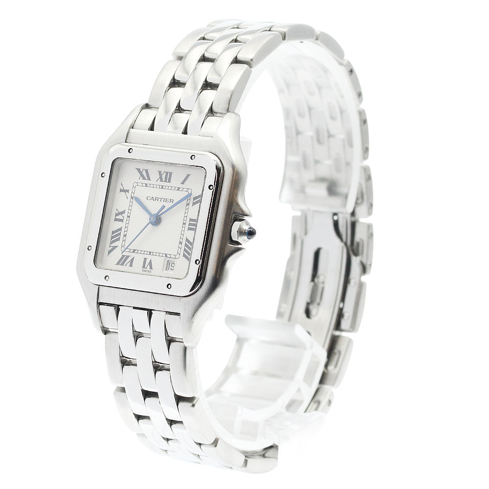 CARTIER PANTHEREMM W25054P5 Date beige Dial Quartz Boy's Watch_934789