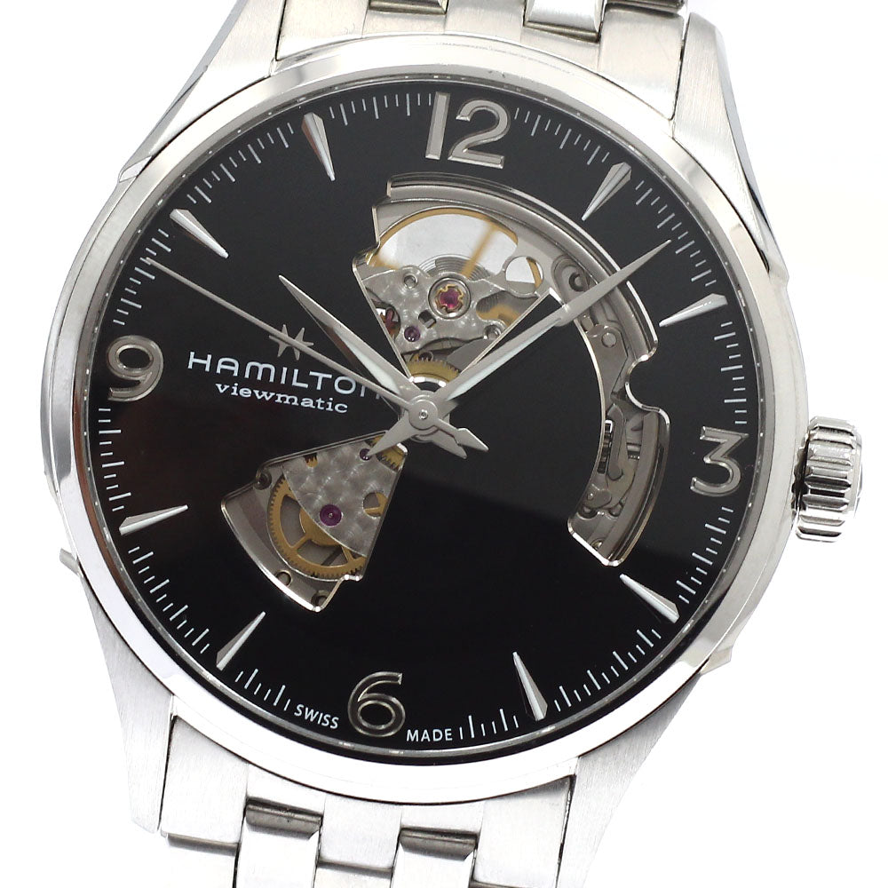 HAMILTON Jazzmaster Viewmatic H327050 Open heart Automatic Men's Watch_934801