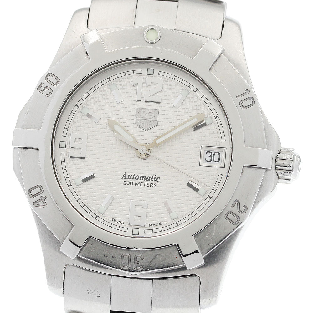 TAG HEUER Exclusive WN2110 Date Silver Dial Automatic Men's Watch_934803