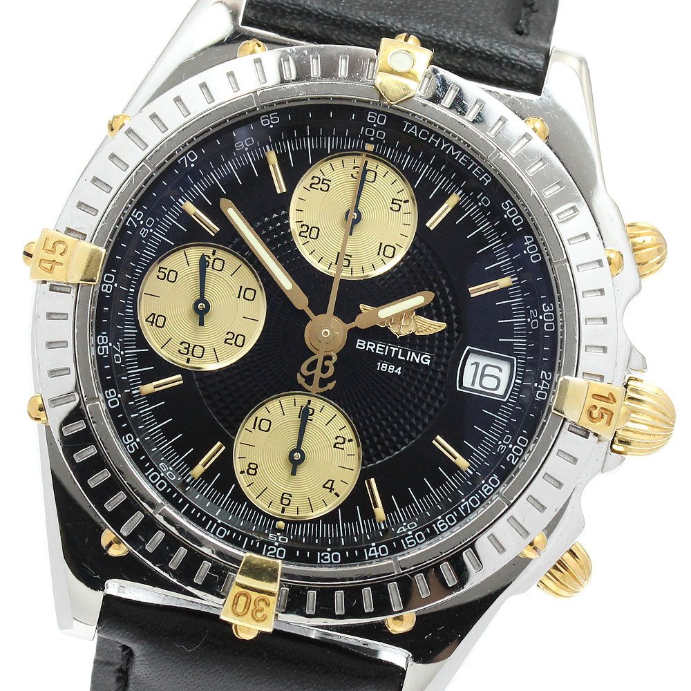 BREITLING Chronomat Bikoro B13050.1 Date Navy Dial Automatic Men's Watch_934836
