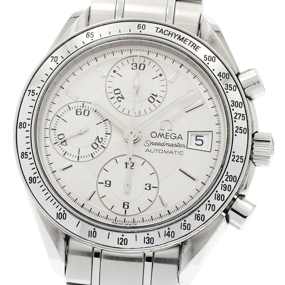 OMEGA Speedmaster 3513.30 Date Silver Dial Automatic Men's Watch_934841
