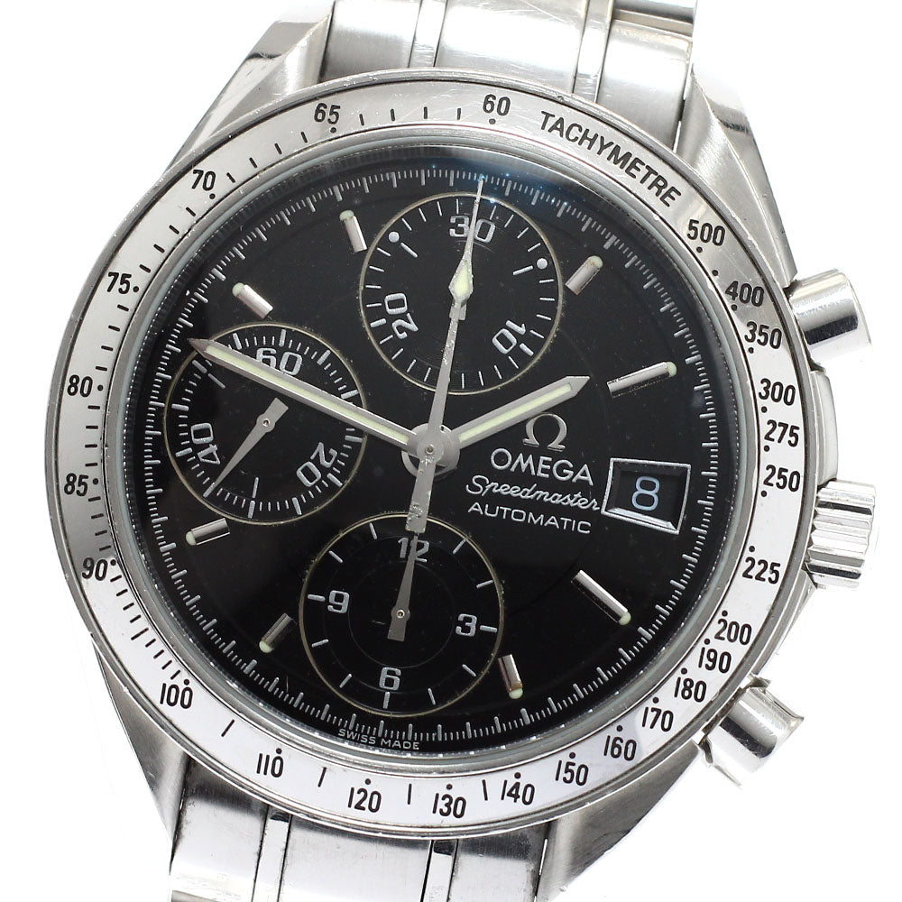 OMEGA Speedmaster 3513.50 Date Black Dial Automatic Men's Watch_934850