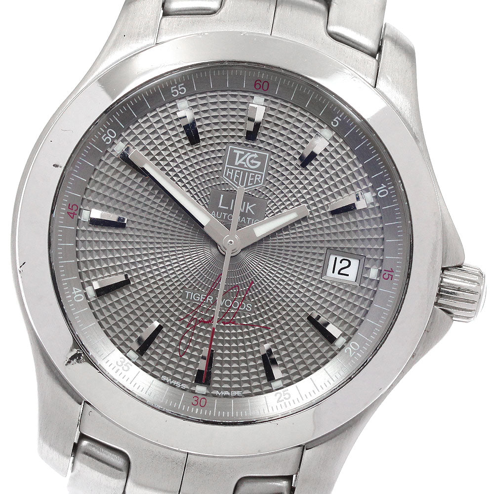 TAG HEUER Link Tiger Woods WJF2113 Date Limited Automatic Men's Watch_934858