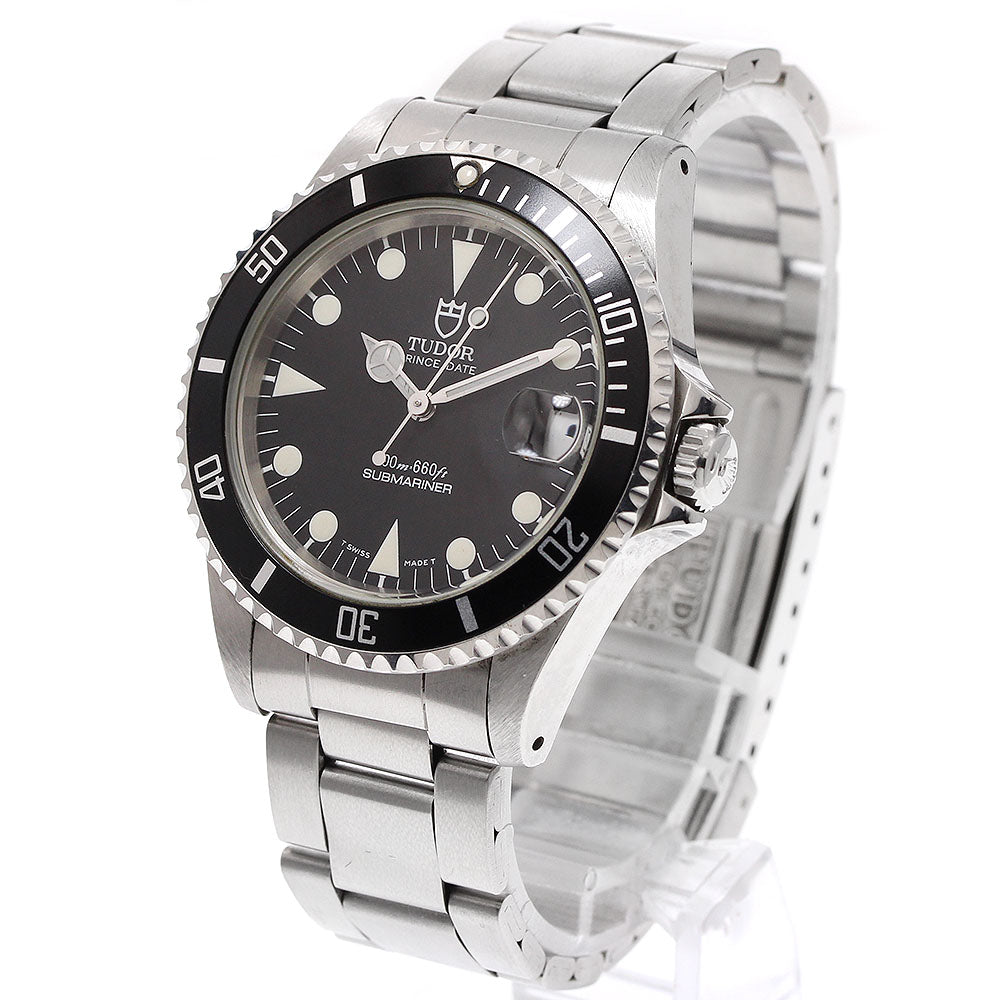 TUDOR Prince Date Submariner 75190 black Dial Automatic Boy's Watch_934867