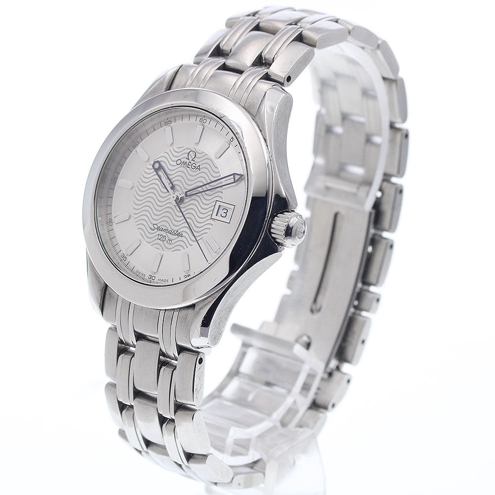OMEGA Seamaster120 2511.31 Date Silver Dial Quartz Men's Watch_934895
